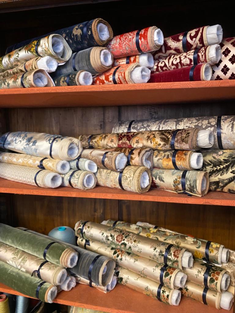 Visita guidata all'archivio storico e alla Collezione Rubelli 