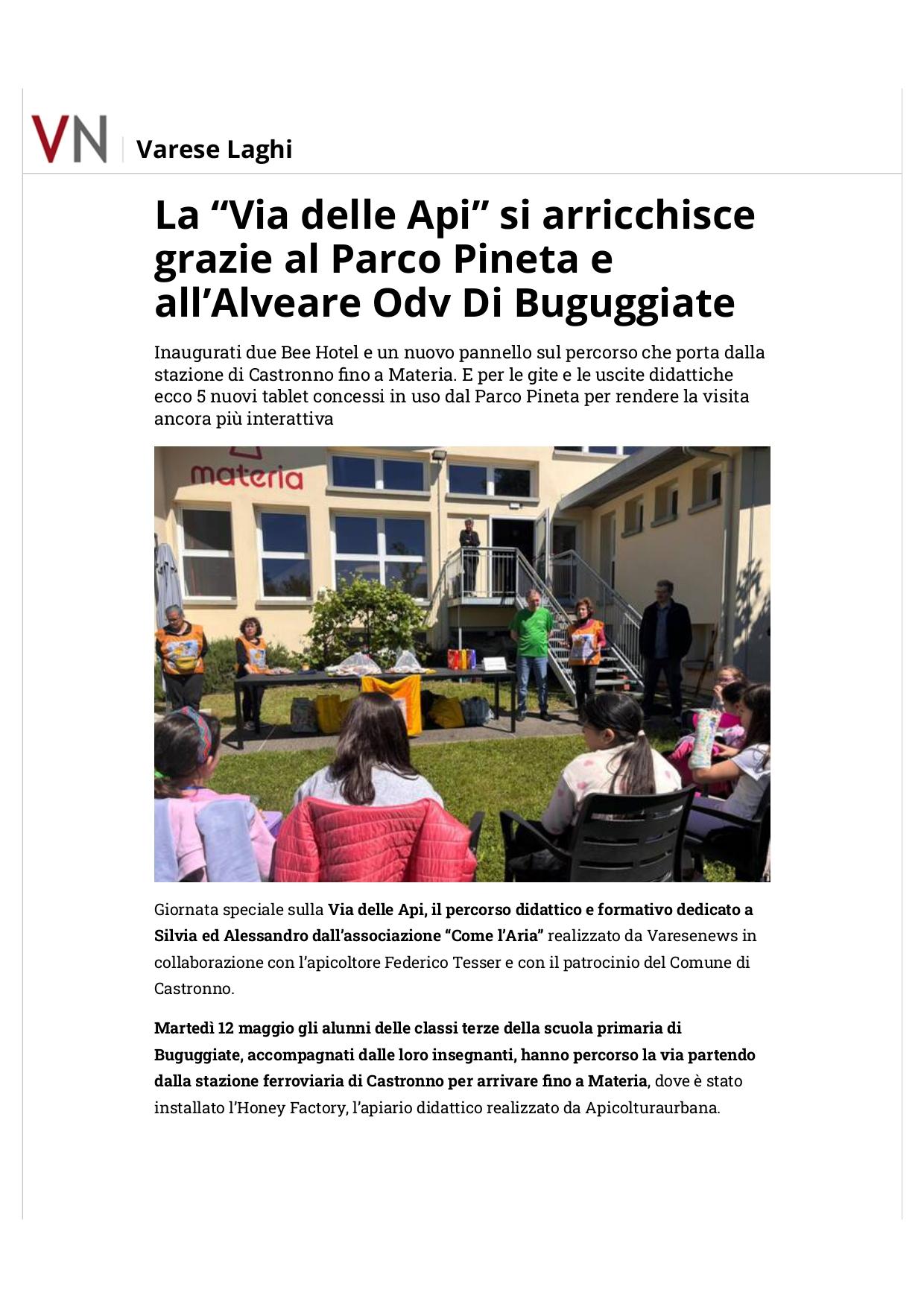INVESTIAMO SULLA SALVAGUARDIA DEGLI INSETTI IMPOLLINATORI