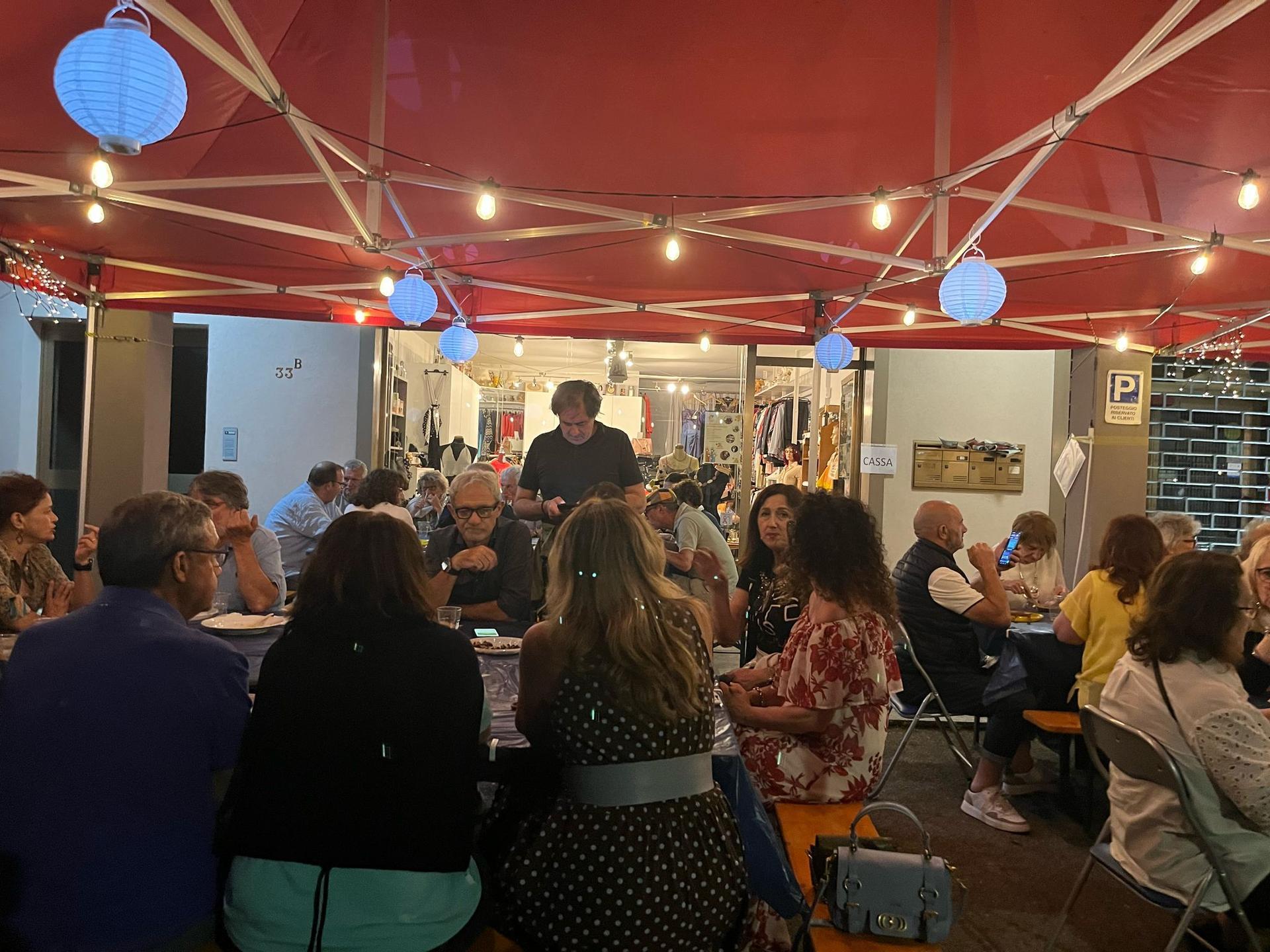 CENA SOTTO LE STELLE 