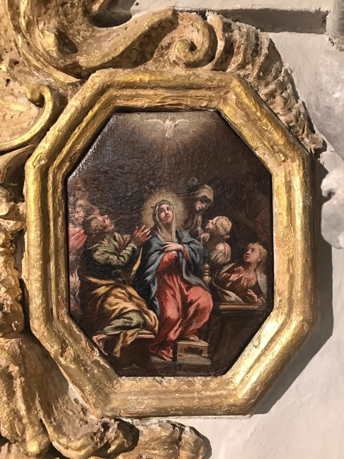 Restauro delle formelle della Beata Vergine del Santo Rosario
