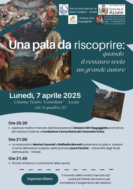 UNA PALA DA RISCOPRIRE: CHIESA PARROCCHIALE AZZATE
