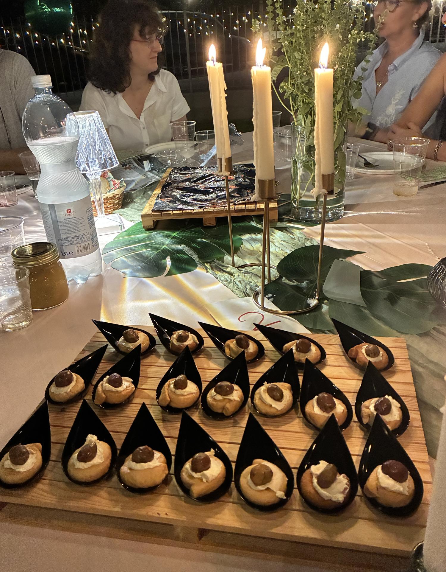 CENA DI MEZZA ESTATE IN GIARDINO